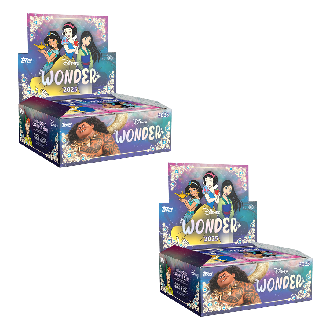 BANGER#123 SUNDAY 2025 Topps Disney Wonder Hobby (x2) Pick Your Team (LT) RIP ON FILL