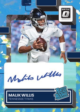 2022 Donruss Optic Football Blaster Trading Cards