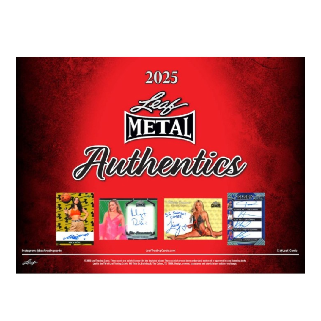 2025 Leaf Authentics Multi-Sport Hobby Trading Cards