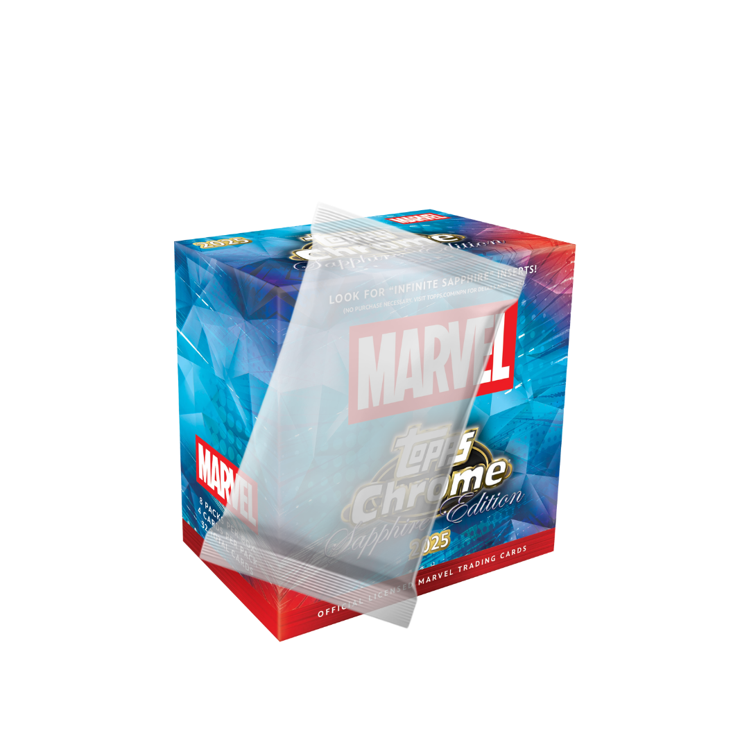 2025 Topps Chrome Sapphire Marvel Hobby Trading Cards