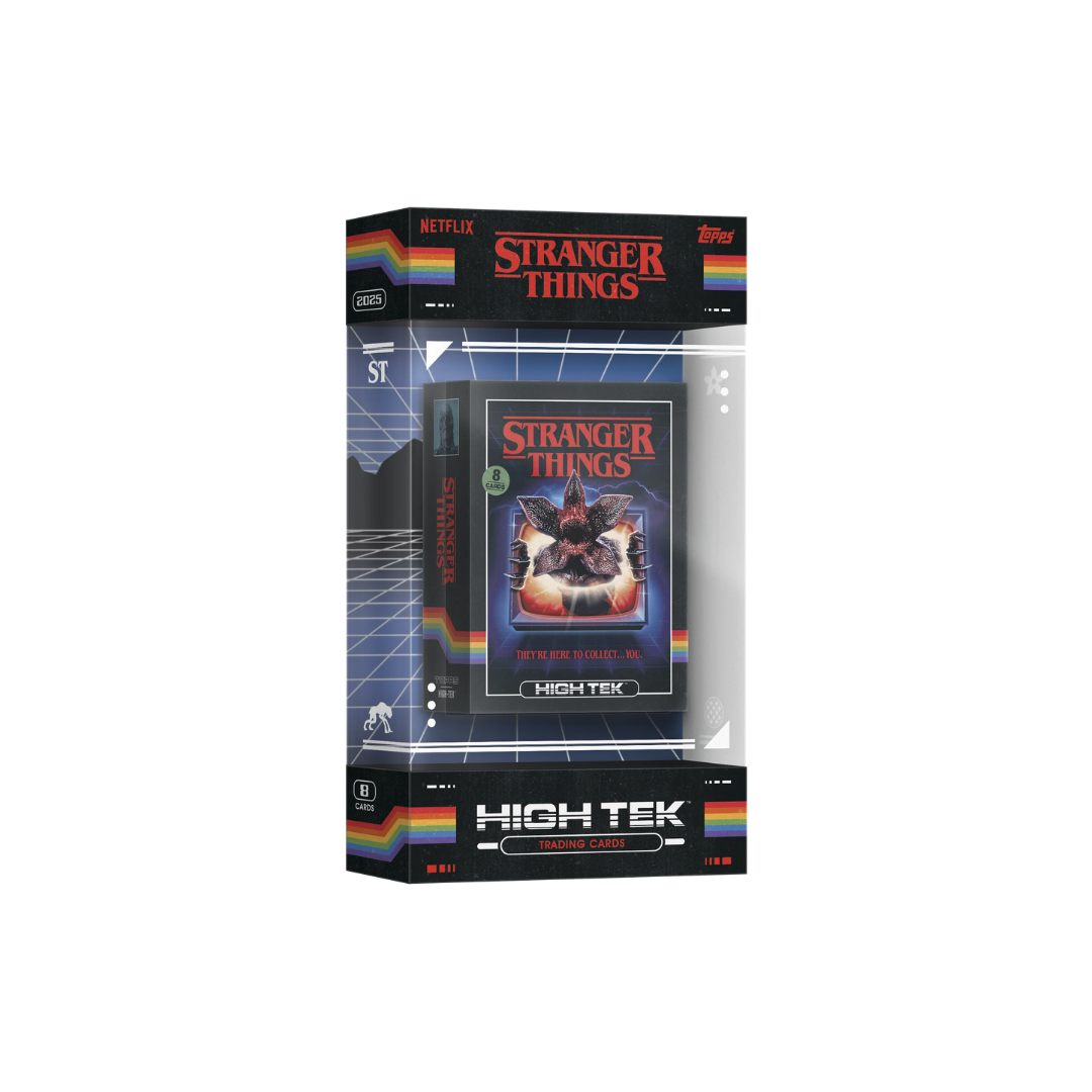 2025 Topps High Tek Stranger Things Hobby Trading Cards