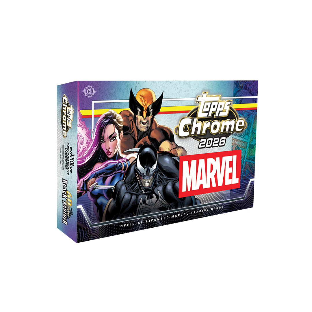2026 Topps Chrome Marvel Hobby Box – BlackTie Breaks