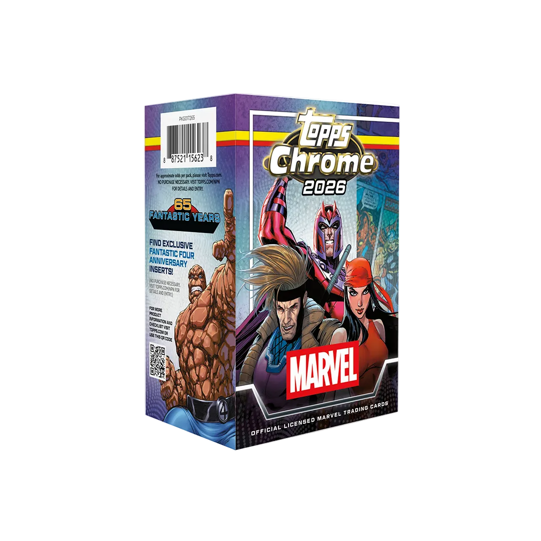 2026 Topps Chrome Marvel Blaster Box – BlackTie Breaks
