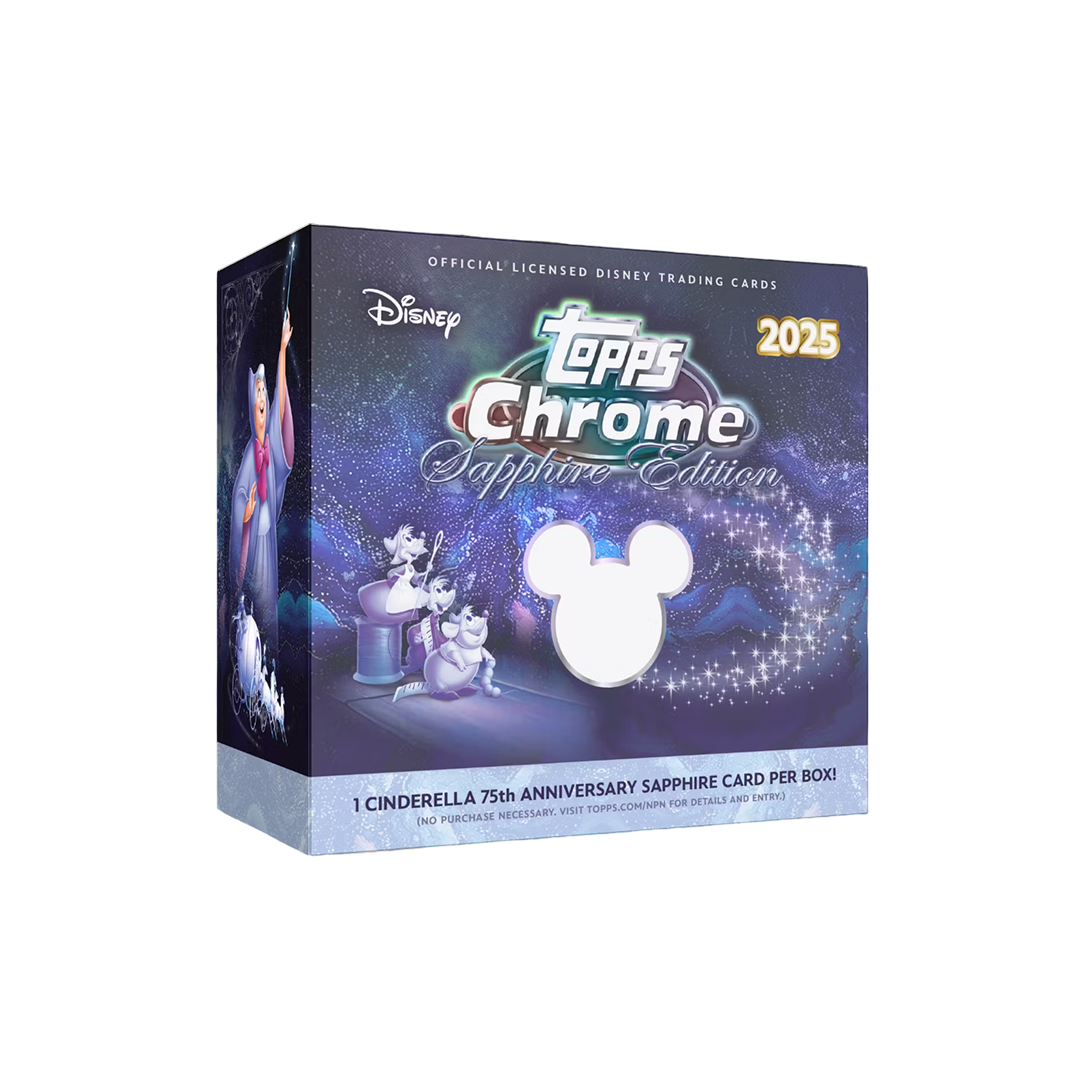 BREAK#432 SATURDAY 2025 Topps Chrome Disney Sapphire Edition Hobby Pick Your Team (BP) RIP ON FILL