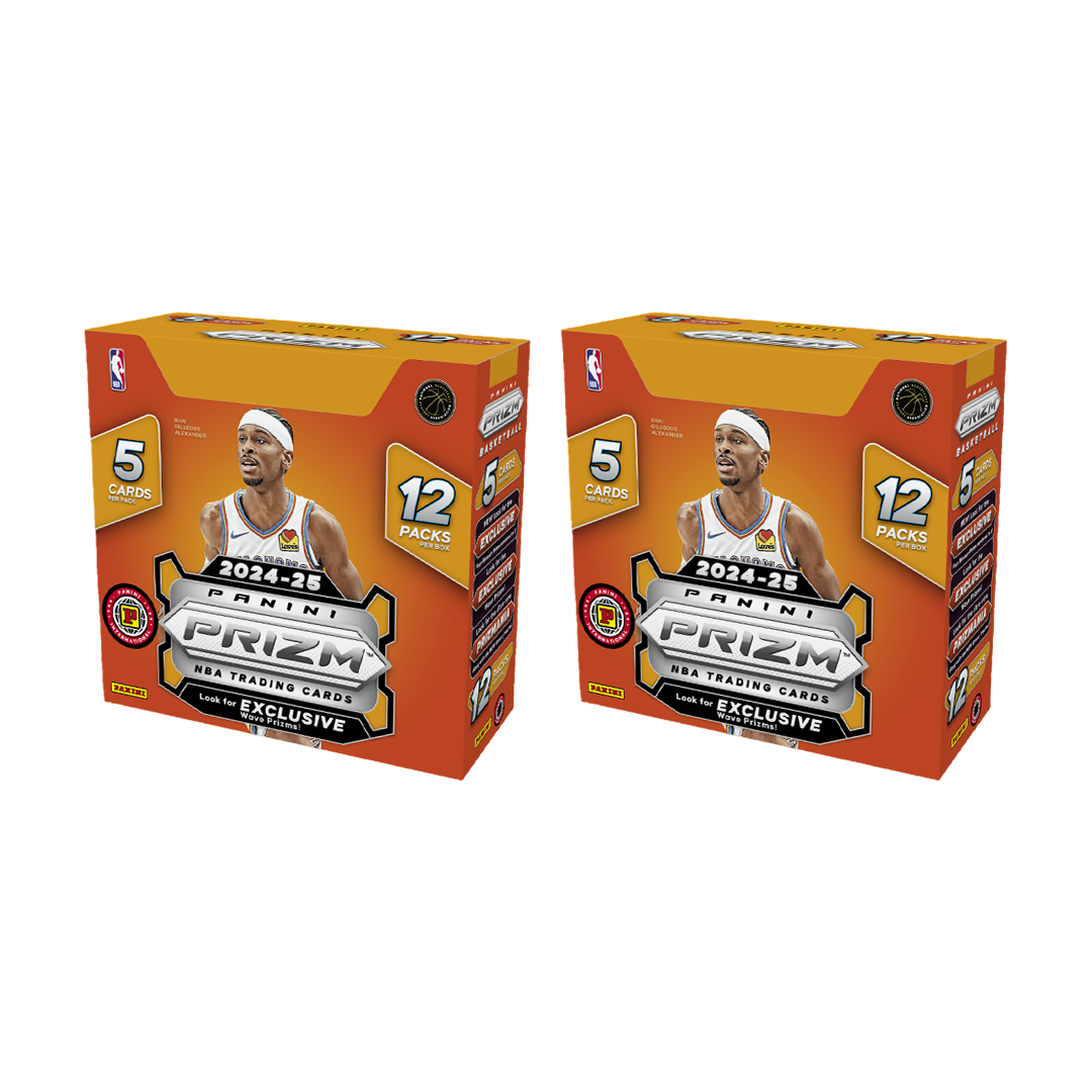 BREAK#456 MONDAY 2024-25 Panini Prizm Basketball International Hobby (x2) Pick Your Team (CT) RIP ON FILL
