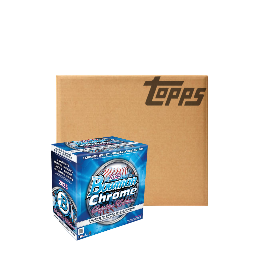 #MLB549 | PYT | 2025 BOWMAN CHROME SAPPHIRE CASE (10 Boxes)