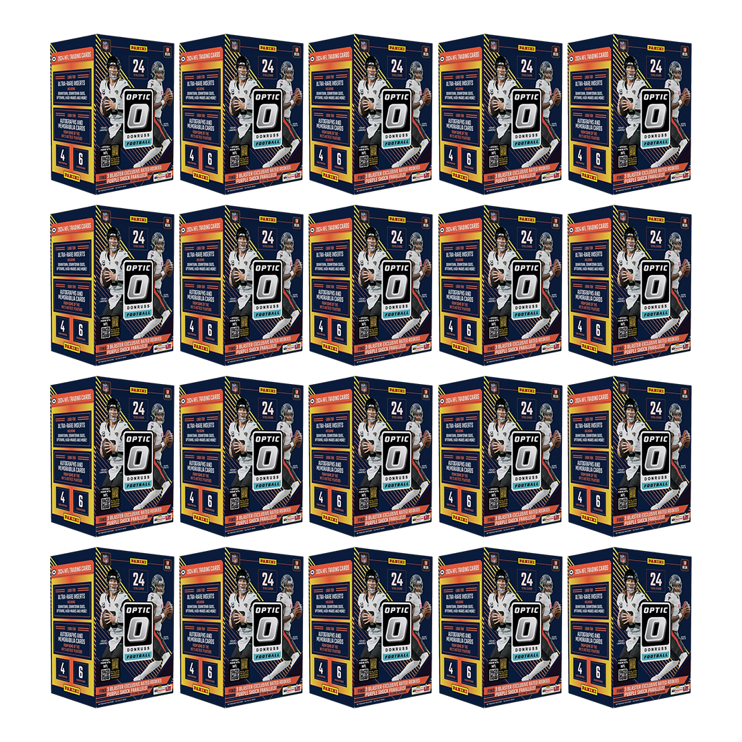 BANGER#133 2024 Panini Donruss Optic Football Blaster (x20) Break (LOGAN) 05/10/25 11:30PM EST or RIP ON FILL