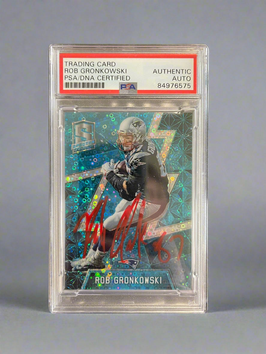 Rob Gronkowski - 2016 Spectra #/60 On-Card Autograph