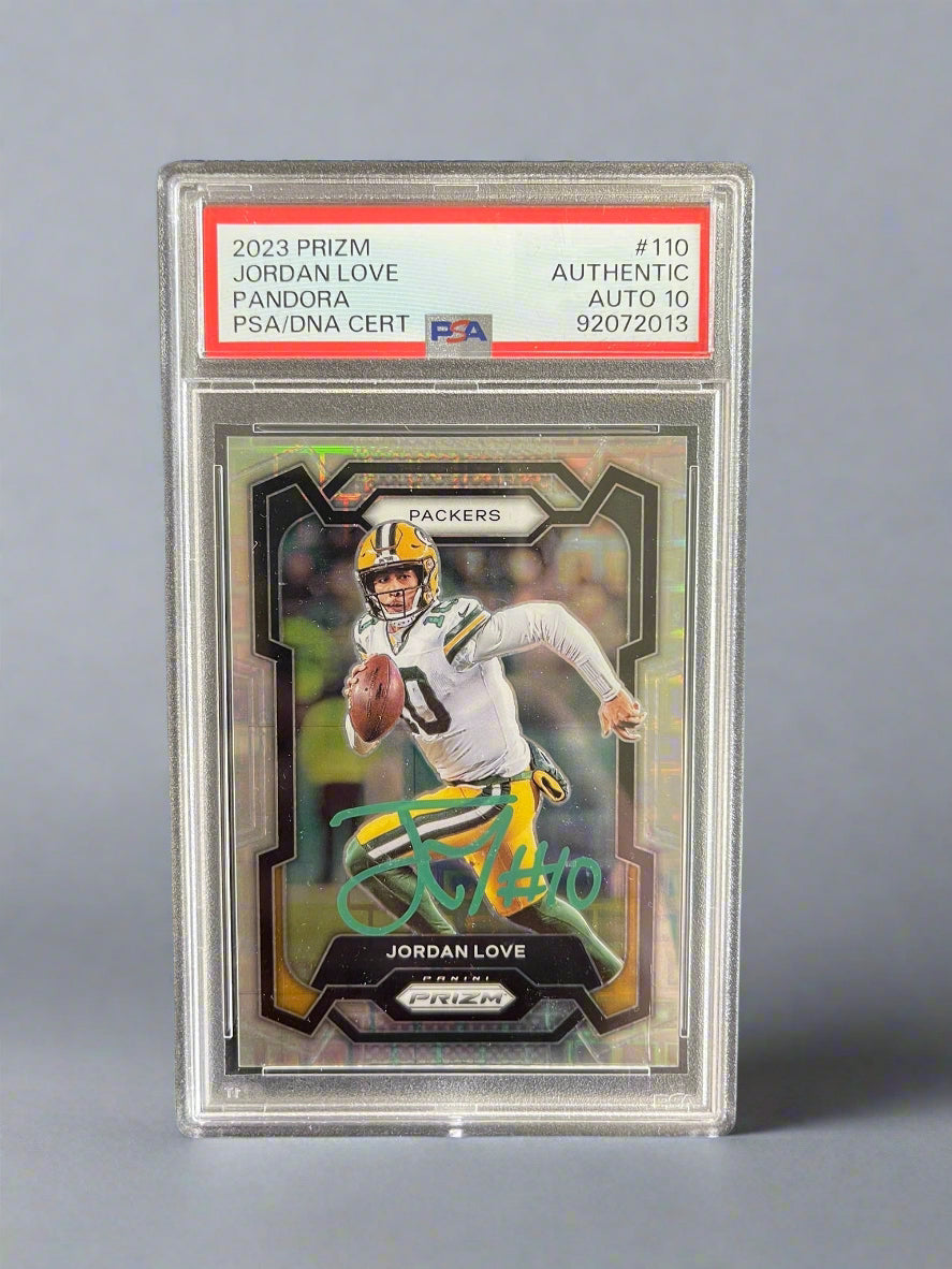 Jordan Love - 2023 Prizm Pandora #/400 On-Card Autograph