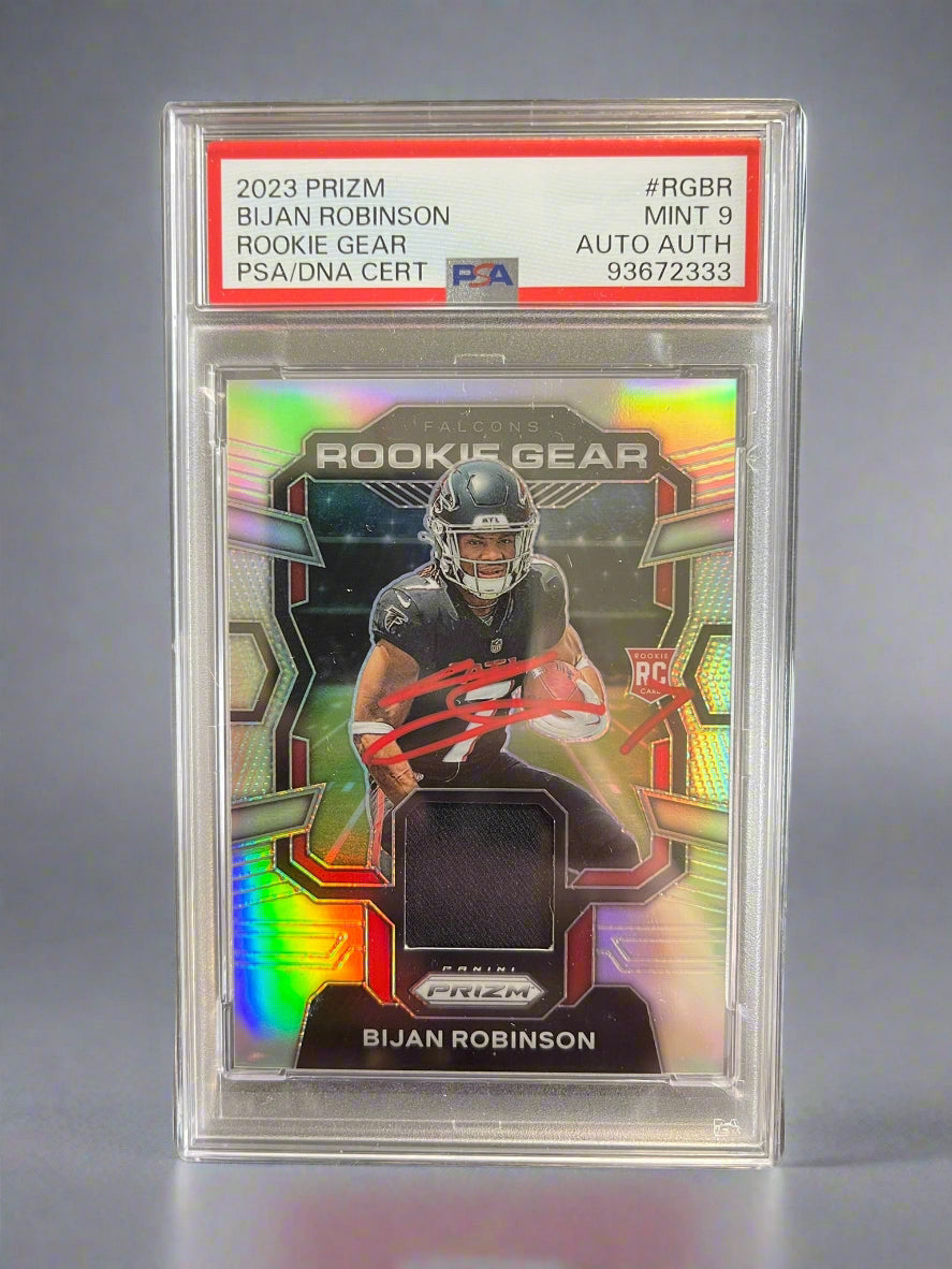 Bijan Robinson - 2023 Prizm Rookie Gear On-Card Autograph