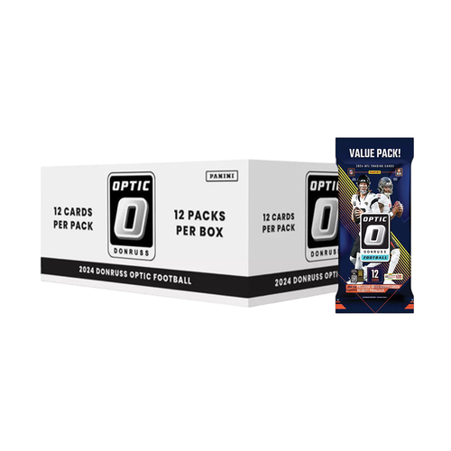 BANGER#005 WEDNESDAY 2024 Panini Donruss Optic Football Value Pack Box (12 Packs Per Box) Pick Your Character (BSLW) RIP ON FILL
