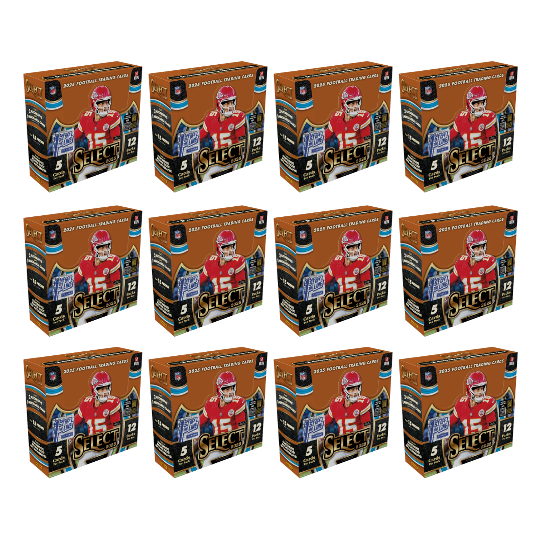 CASEBREAK#004 2025 Panini Select Football First Off The Line Hobby Case (12 Box) Pick Your Team Break