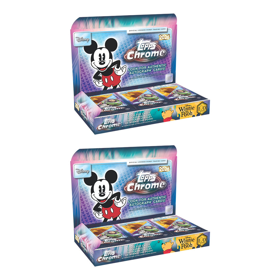 BANGER#009 WEDNESDAY 2026 Topps Chrome Disney Hobby (x2) Pick Your Spot  06/17/26 10:00 AM EST or RIP ON FILL