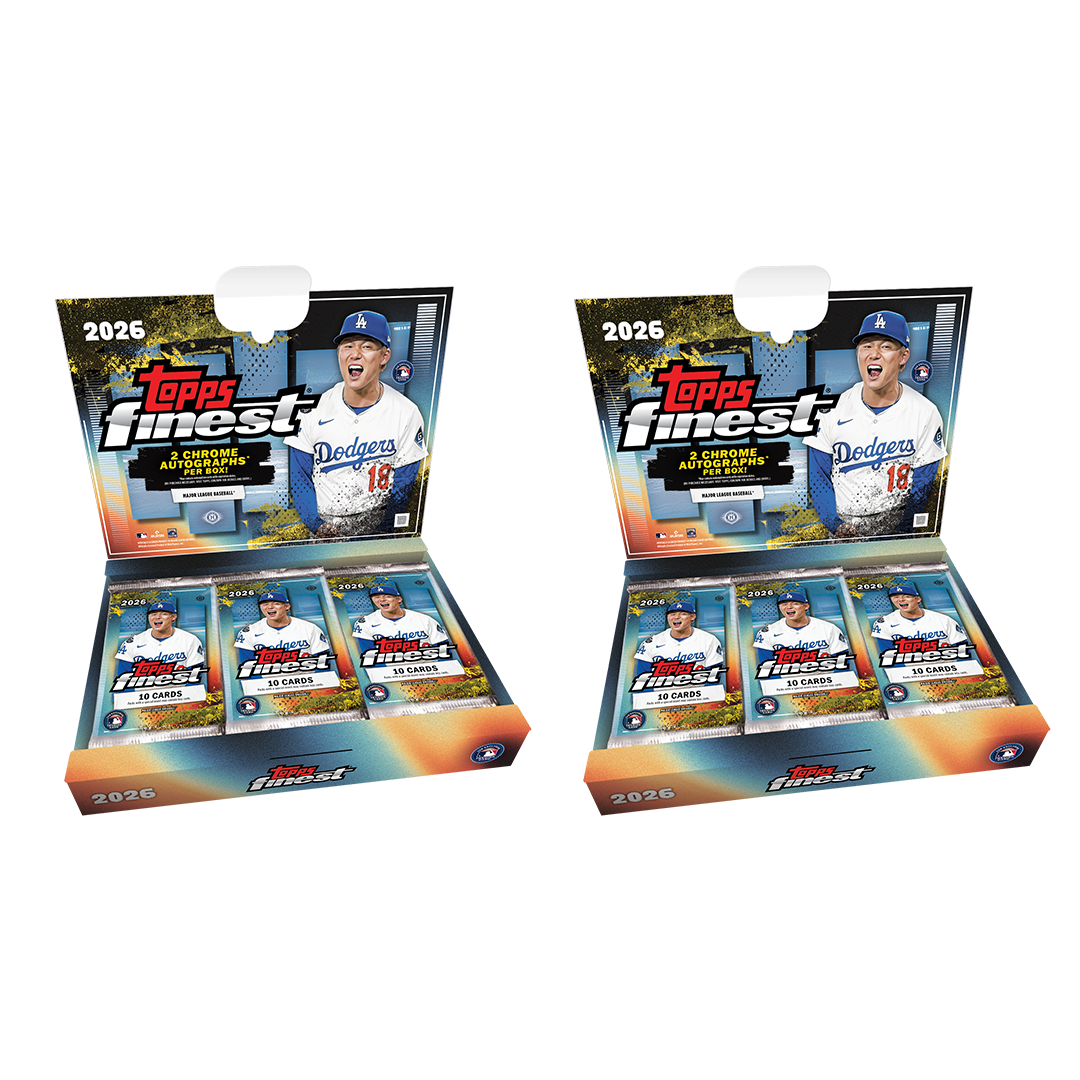 BREAK#02D **NEW RELEASE**  2026 Topps Finest Baseball Hobby (x2) Pick Your Team 07/08/26 RIP ON FILL