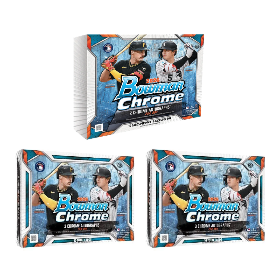 #MLB028 | PYT | 2026 BOWMAN CHROME BASEBALL DELIGHT (x2) + BOWMAN CHROME HOBBY