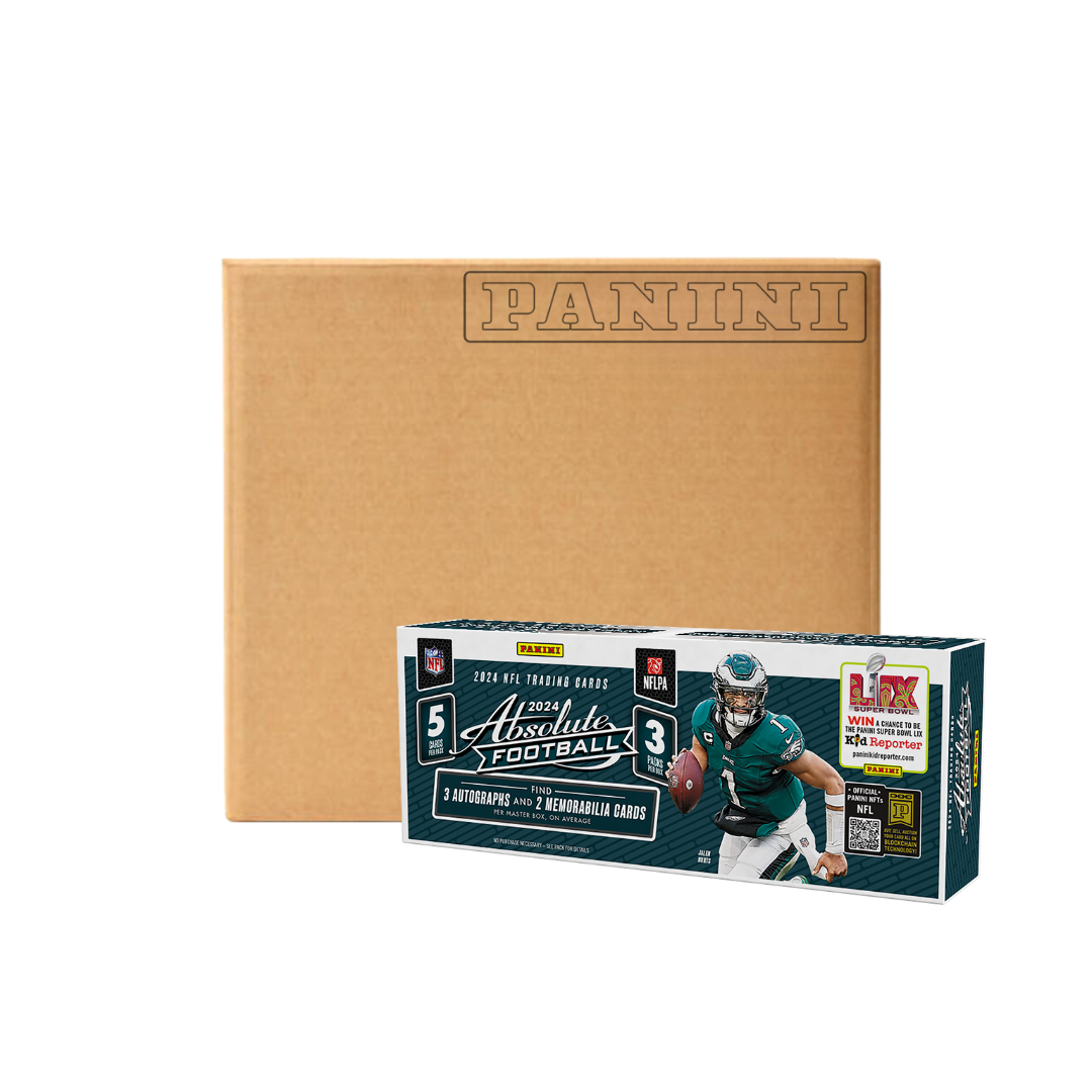 BANGER#029 - 2024 Panini Absolute Football Hobby Case (x12) Pick Your Team (PYT) Sports Trading Card Break