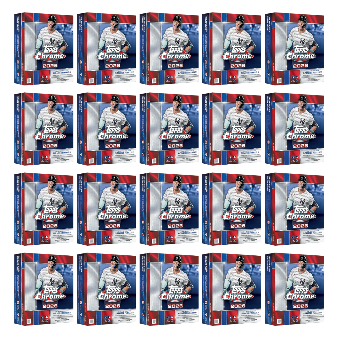 #MLB032 | PYT | 2026 TOPPS CHROME BASEBALL MEGA CASE (20 Boxes)