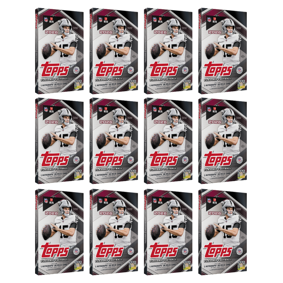BREAK#38 **NEW RELEASE** 2026 Topps Football Hobby Case (12 Box) Random Team Break 08/21/26 RIP ON FILL