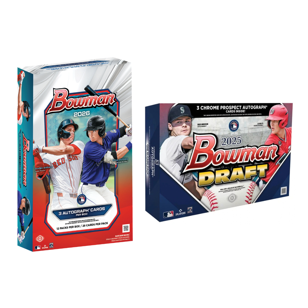 #MLB043 | PYT | 2025 BOWMAN DRAFT HOBBY JUMBO + 2026 BOWMAN JUMBO