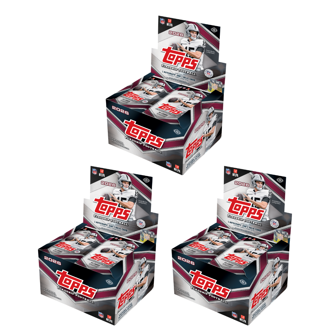 BREAK#044 **NEW RELEASE** 2026 Topps Football Jumbo Half Case (3 Box) Team Break 08/22/26 RIP ON FILL