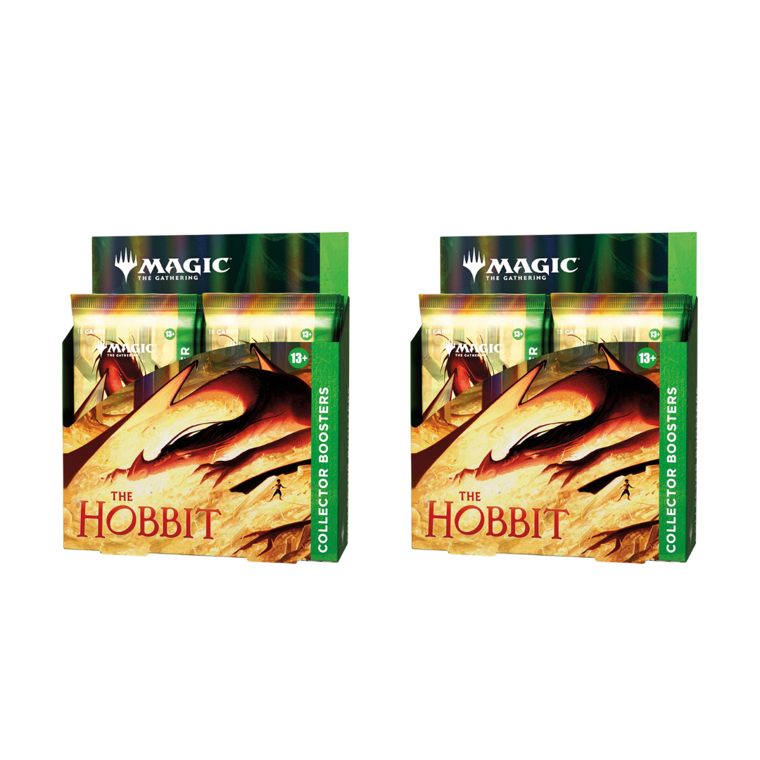 MAGIC#062 Magic: The Gathering The Hobbit Collector Booster Box (x2) Digit 08/24/26 RIP ON FILL