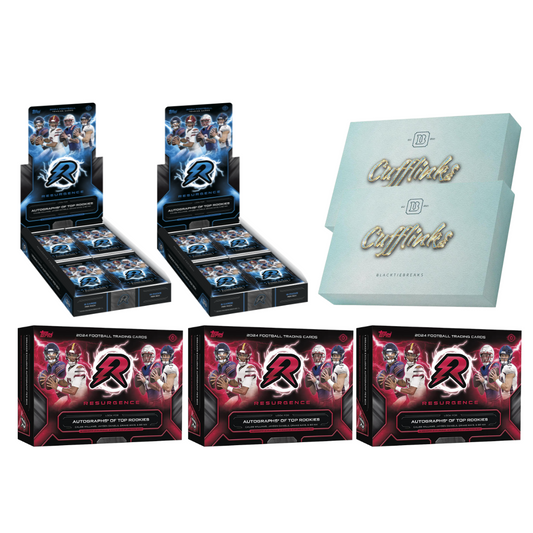 BREAK#072 FRIDAY 2024 Topps Resurgence Football Breaker's Delight (x3) + Topps Resurgence Football Hobby (x2) + Panini Football Cufflink (x2) Pick Your Team (ACBS) 05/09/25 08:00 PM EST or RIP ON FILL