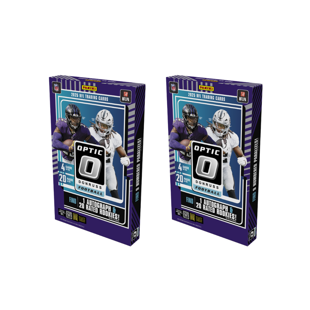 BREAK#095 WEDNESDAY 02/04/26 04:00 PM EST or RIP ON FILL 2025 Panini Donruss Optic Football Hobby (x2) Pick Your Team (SMFO)