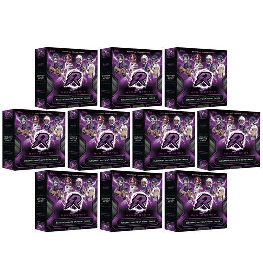 BANGER#136 2024 Topps Resurgence Football Mega Half Case (10 Box) Break (LOGAN) 05/11/25 05:30 PM EST or RIP ON FILL