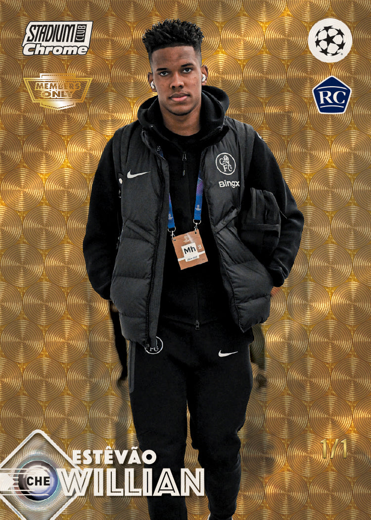 2025-26 Topps Chrome UEFA Champions League Stadium Club MEMBERS ONLY Hobby