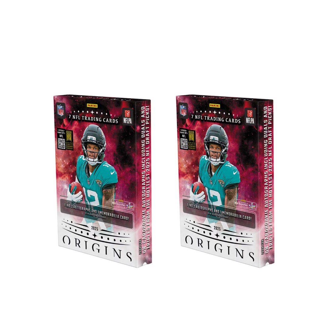 BREAK#302 SUNDAY 10/19/25 01:00 PM EST or RIP ON FILL 2025 Panini Origins Football Hobby (x2) Pick Your Team (BSLT)