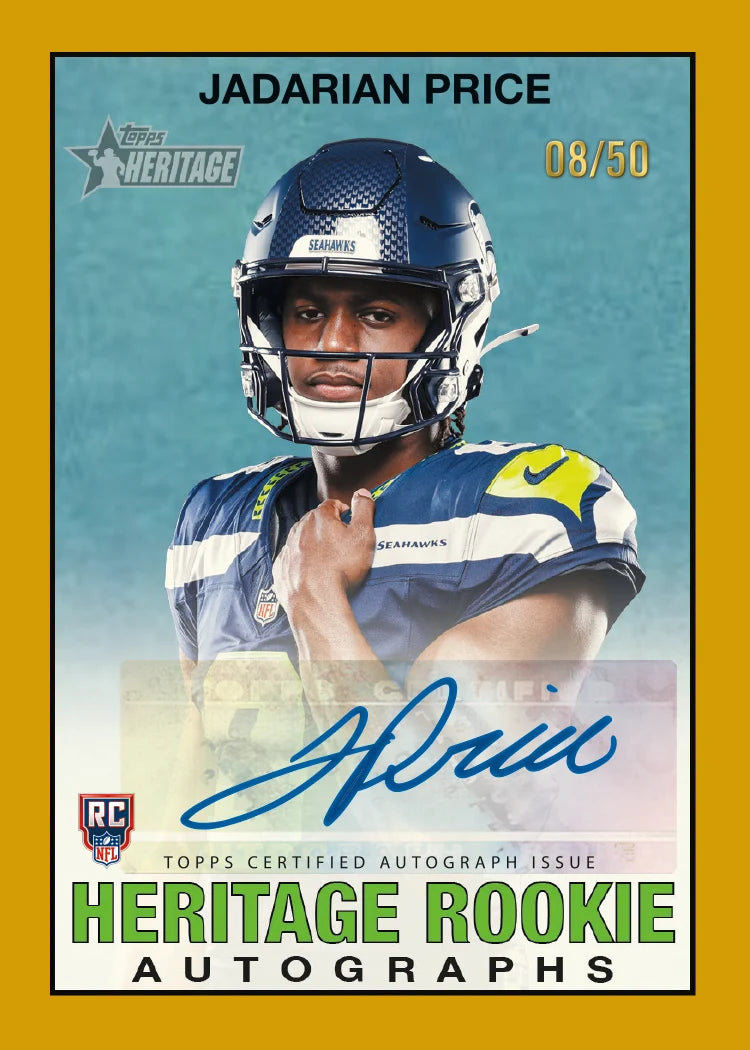 2026 Topps Heritage Football Hobby Box