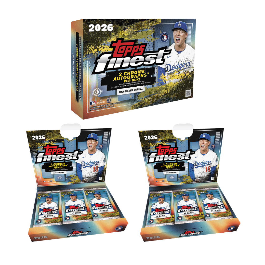 #MLB102 | PYT | 2026 TOPPS FINEST BASEBALL HOBBY (x2) + 2026 TOPPS FINEST BASEBALL DELIGHT