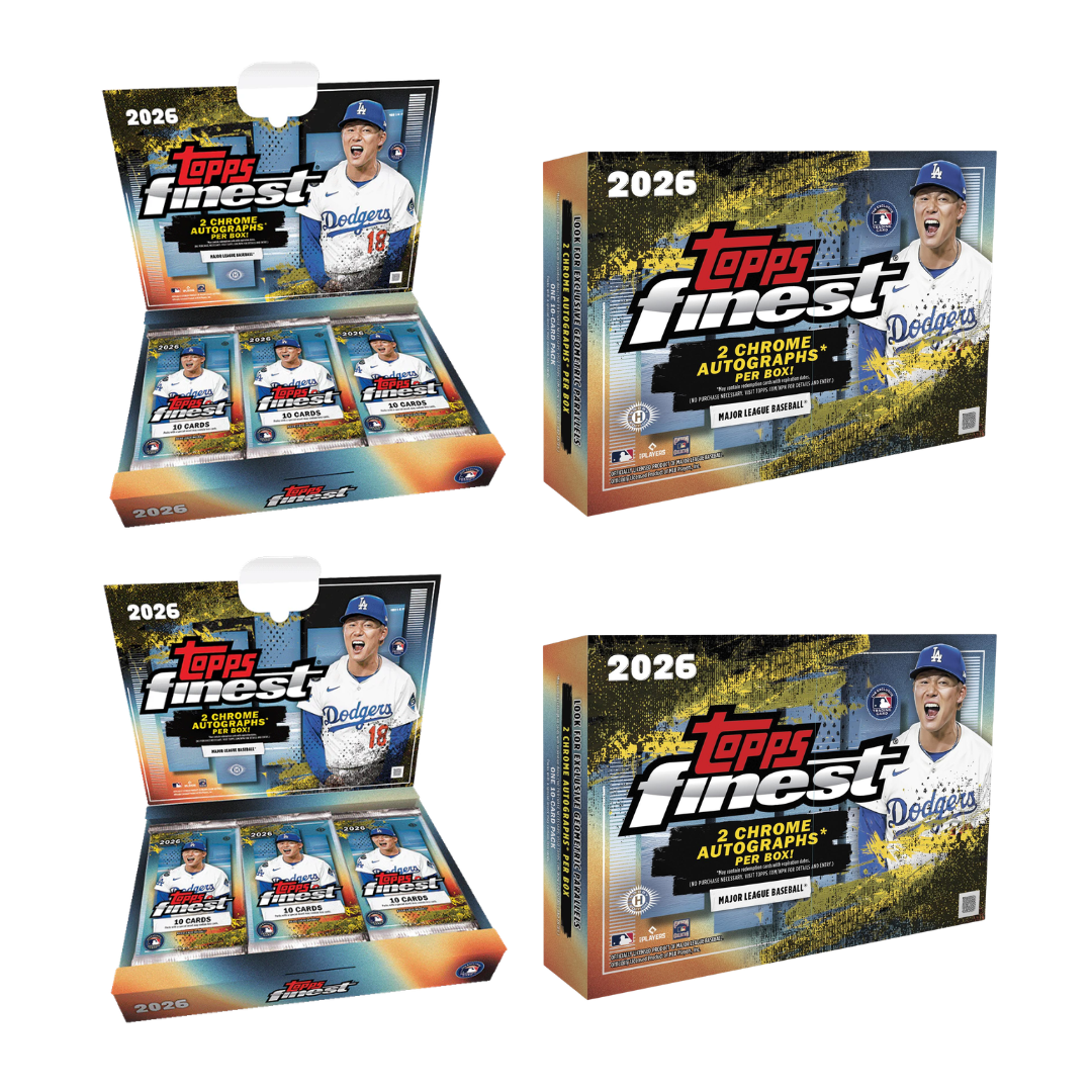 #MLB104 | PYT | 2026 TOPPS FINEST BASEBALL HOBBY (x2) + 2026 TOPPS FINEST BASEBALL DELIGHT (x2)