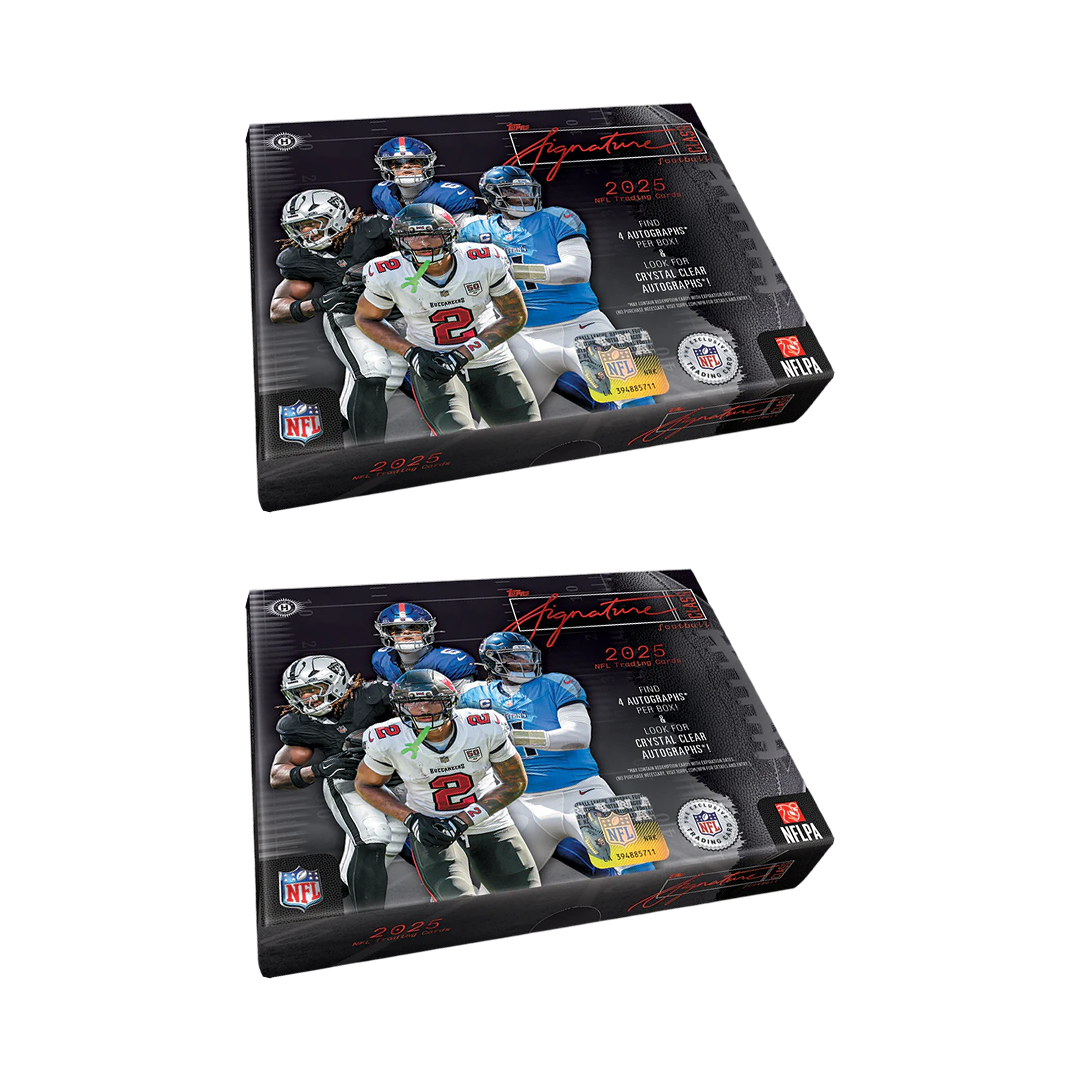 BREAK#105 SUNDAY 2025 Topps Signature Class Football Jumbo Hobby (x2) Pick Your Team (BS) 06/07/26 12:00 PM EST or RIP ON FILL