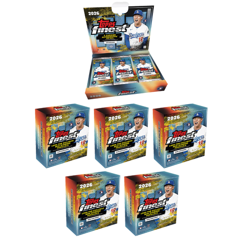 #MLB109 | PYT | 2026 TOPPS FINEST BASEBALL HOBBY (x2) + 2026 TOPPS FINEST BASEBALL MEGA (x5)