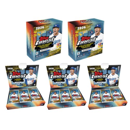 #MLB110 | PYT | 2026 TOPPS FINEST BASEBALL HOBBY (x3) + 2026 TOPPS FINEST BASEBALL MEGA (x2)