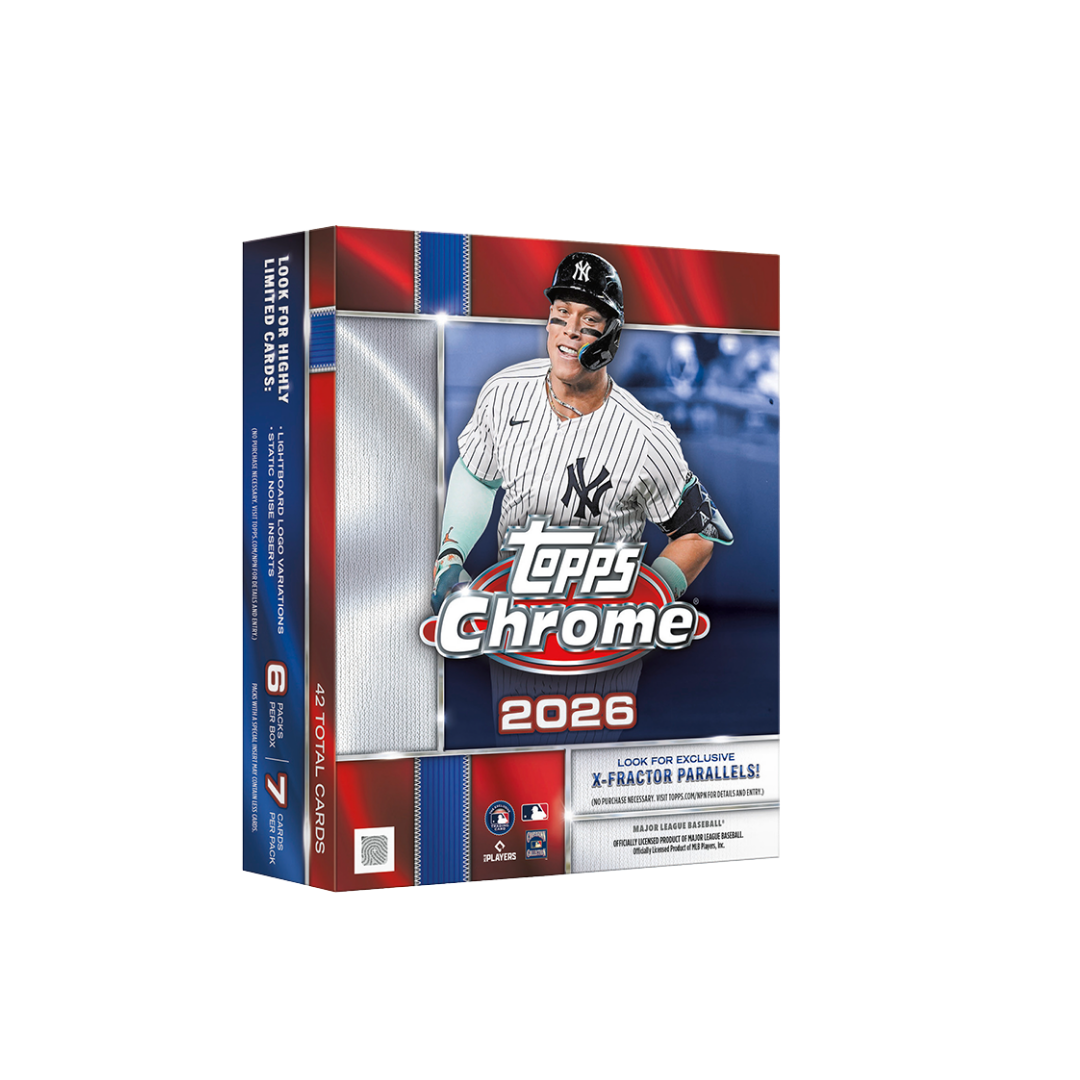 2026 Topps Chrome Baseball Mega Box