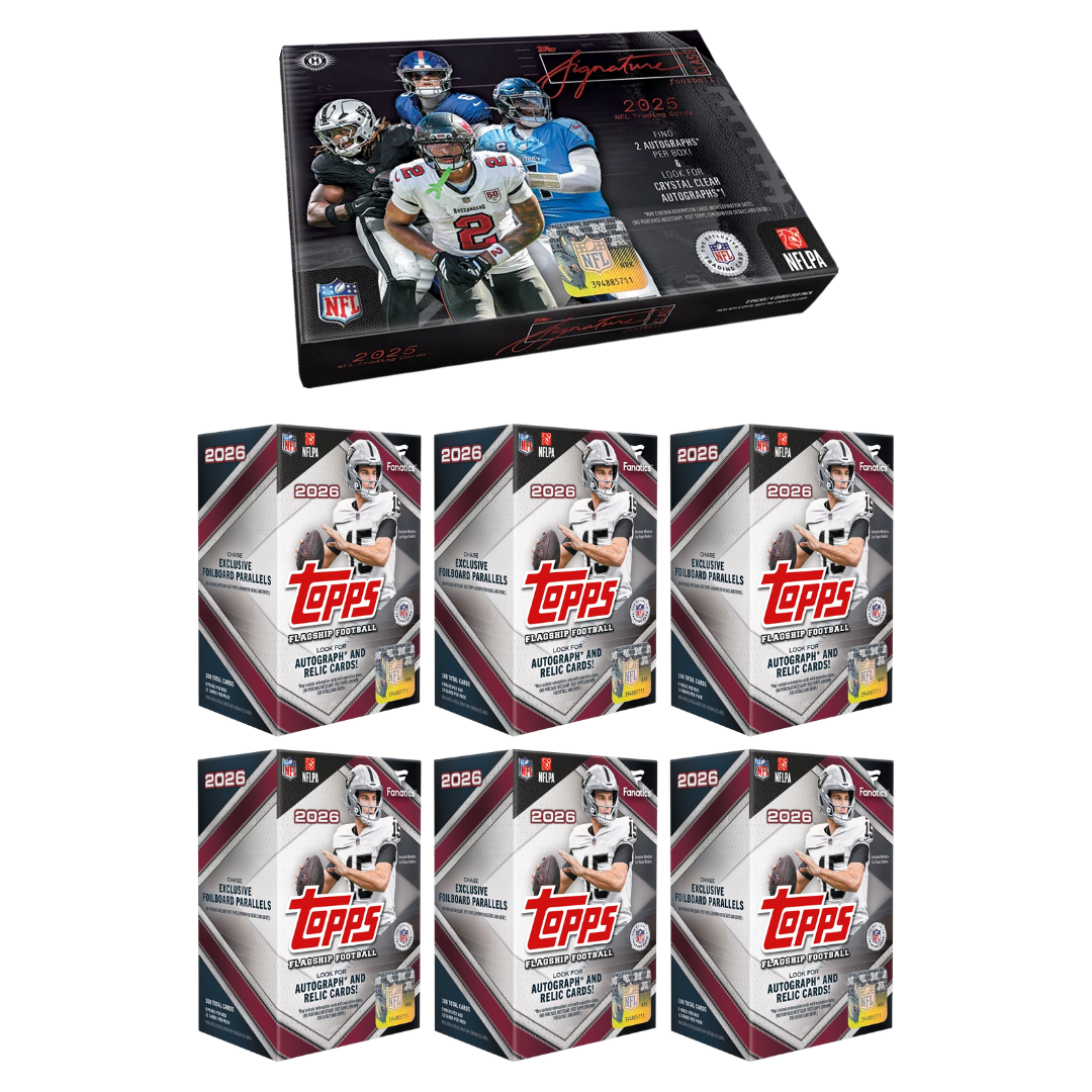 BREAK#116 2025 Topps Signature Class Football Hobby + 2026 Topps Football Blaster (x6) Team Break 09/06/26 01:00 PM EST