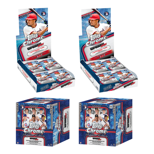 #MLB119 | PYT | 2025 TOPPS CHROME UPDATE SAPPHIRE BASEBALL (x2) + 2025 TOPPS CHROME UPDATE HOBBY (x2)