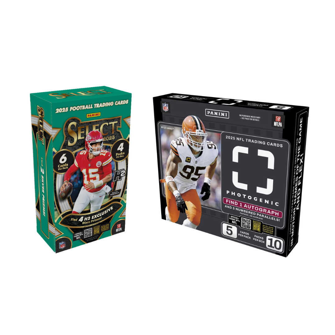 BREAK#122 THURSDAY 2025 Panini Select Football H2 Hybrid Hobby + Panini Photogenic Football Hobby Pick Your Team (BS) 06/11/26 11:00 AM EST or RIP ON FILL