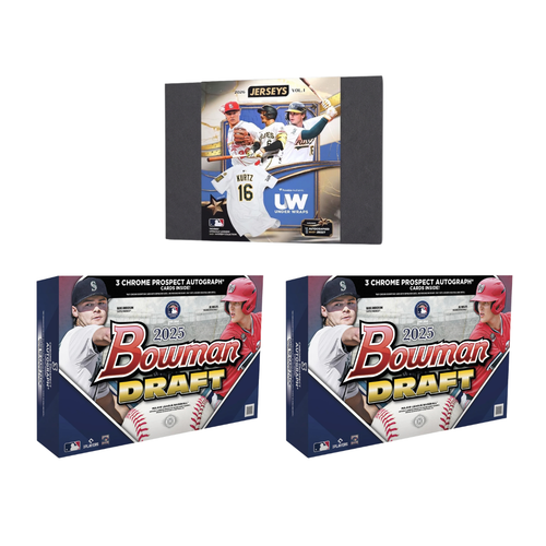 #MLB128 | PYT | 2025 BOWMAN DRAFT DELIGHT (x2) + 2026 UNDER WRAPS MLB JERSEY