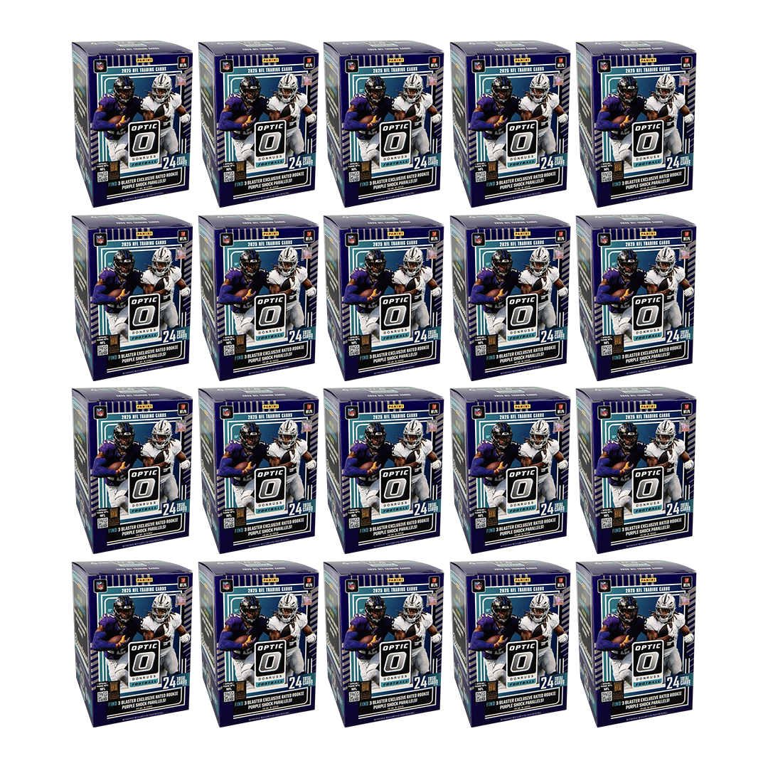 BREAK#160 WEDNESDAY  02/11/26 04:30 PM EST or RIP ON FILL 2025 Panini Donruss Optic Football Blaster Case (20 Box) Pick Your Team (SM)