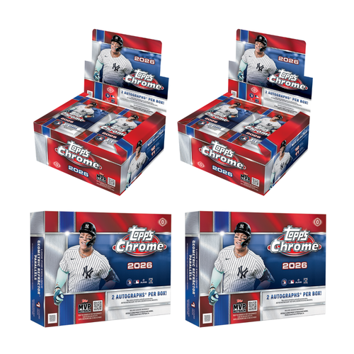 #MLB131 | PYT | 2026 TOPPS CHROME BASEBALL JUMBO x2 + DELIGHT x2
