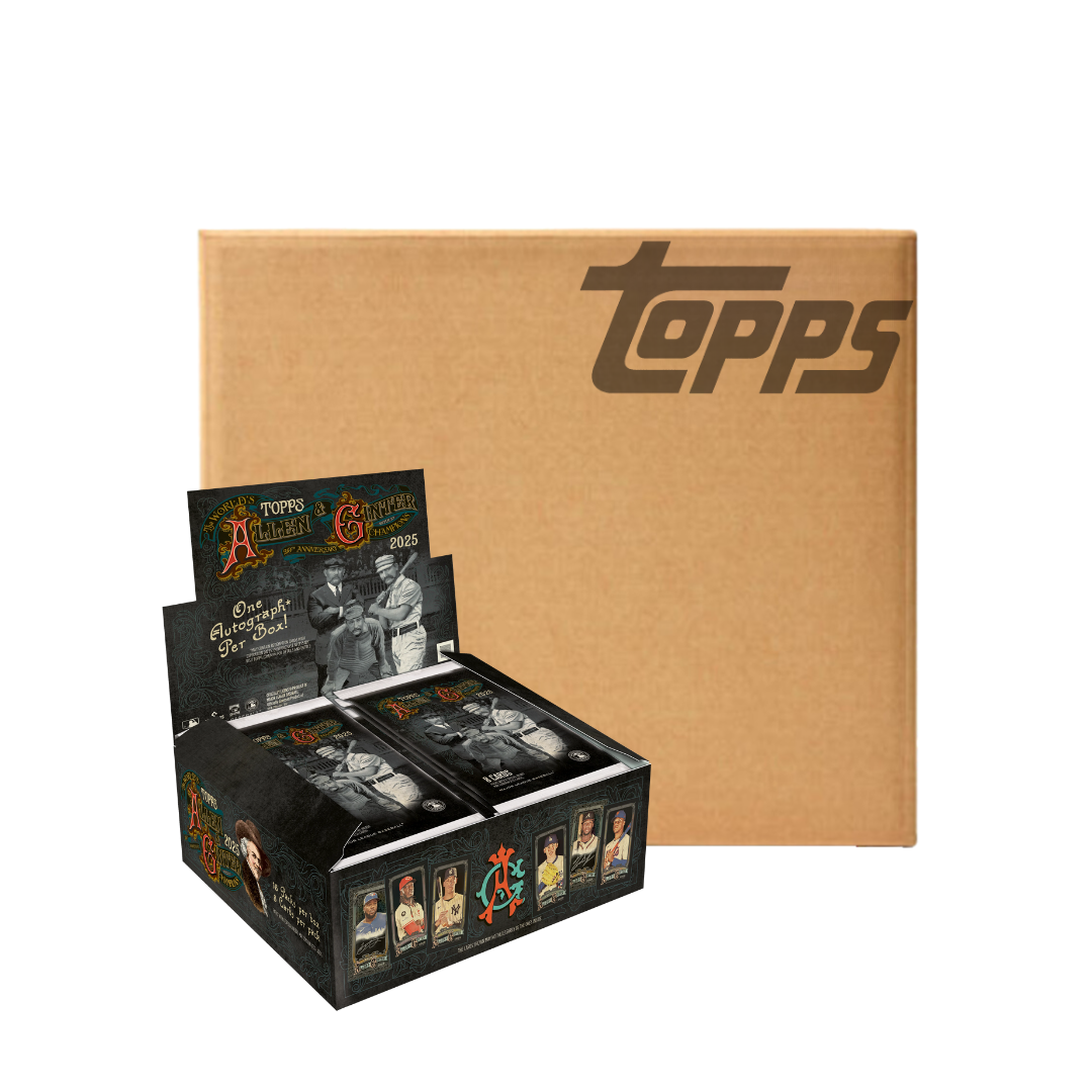 #MLB135 | PYT | 2025 TOPPS ALEN & GINTER X BASEBALL FULL CASE (12 Boxes)