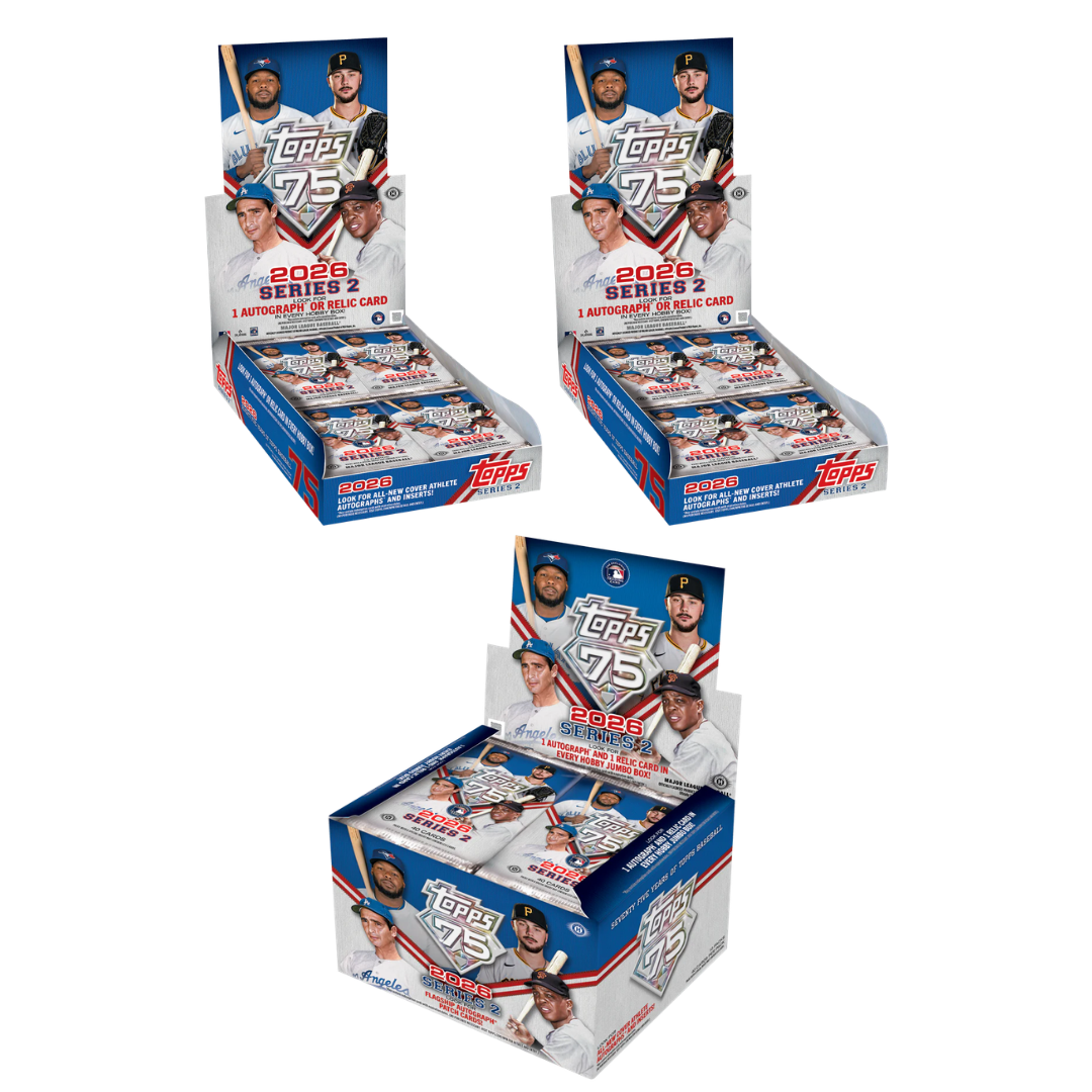 BREAK#138 SATURDAY 2026 Topps Series 2 Baseball Hobby (x2) + Topps Series 2 Baseball Jumbo Pick Your Team (MD) 06/13/26 02:30 PM EST or RIP ON FILL