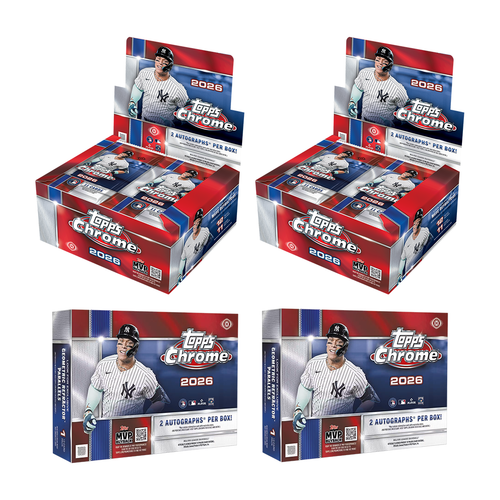 #MLB146 | PYT | 2026 TOPPS CHROME BASEBALL JUMBO (x2) + DELIGHT (x2)