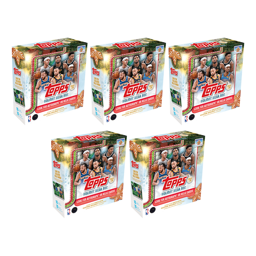 BANGER#326 SUNDAY 2025-26 Topps Basketball Holiday Mega (x5) Pick Your Team (BS) RIP ON FILL