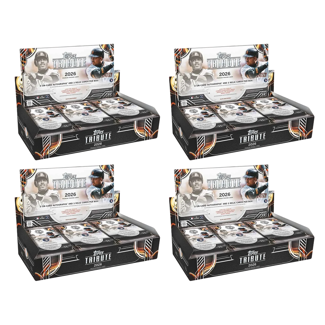 #MLB161 | PYT | 2026 TOPPS TRIBUTE BASEBALL CASE (4 Boxes)