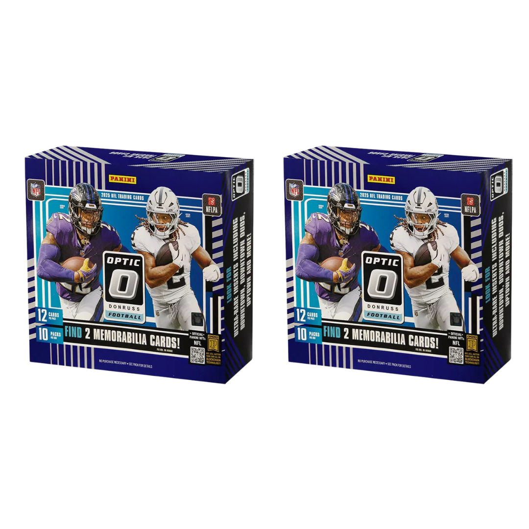 BREAK#169 THURSDAY 2025 Panini Donruss Optic Football Preferred Hobby (x2) Pick Your Team (BS) 06/18/26 12:00 PM EST or RIP ON FILL