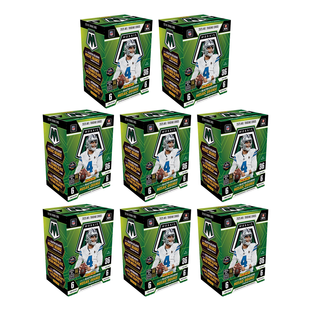 BREAK#751 TUESDAY 2025 Panini Mosaic Football Blaster (x8) Pick Your Team (MD) RIP ON FILL